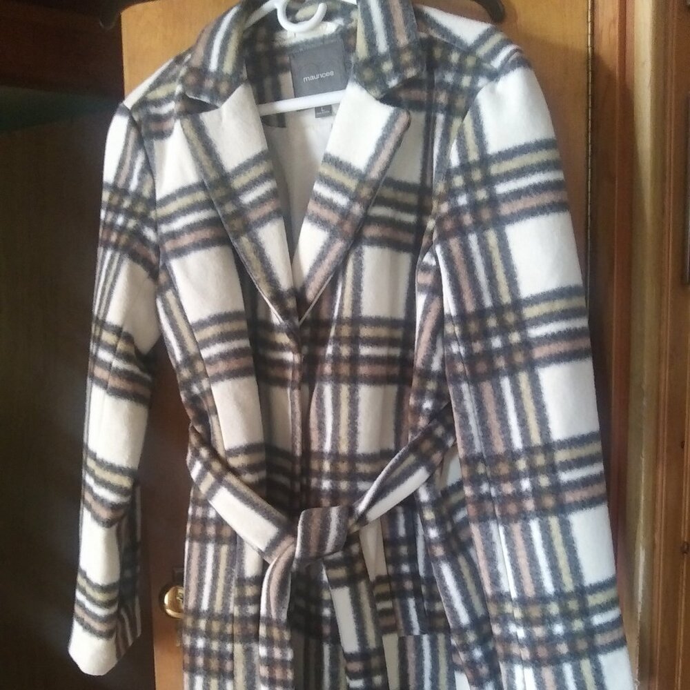Maurices wool blend coat NWT